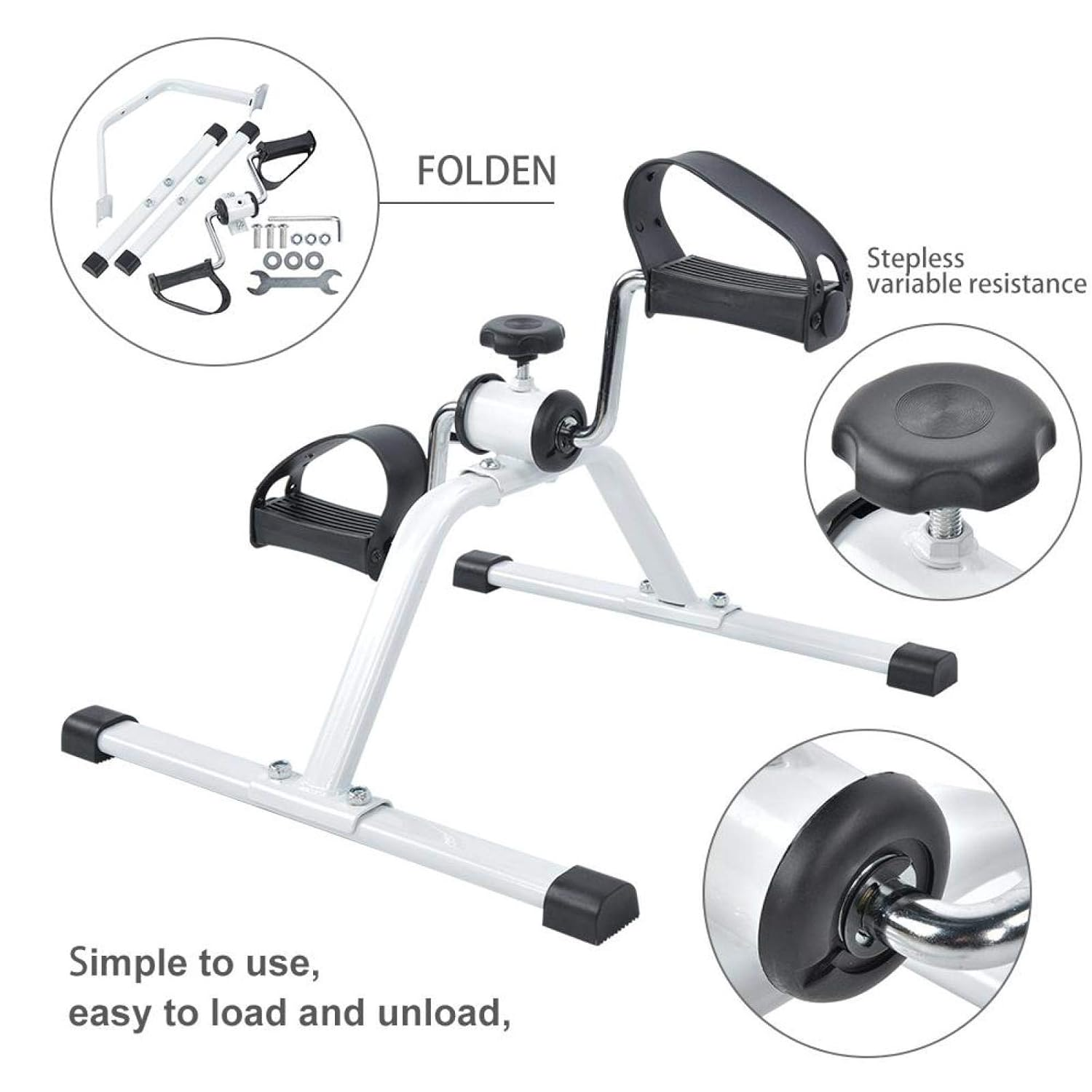 seated pedal bike for leg workout 