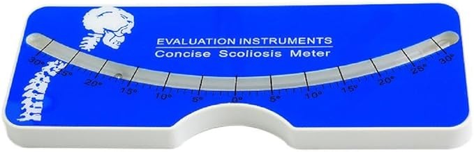Scoliosis angle checking tool for schools 
