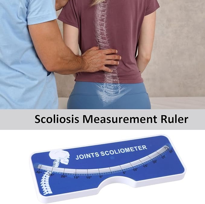 Simple scoliosis tracking instrument 