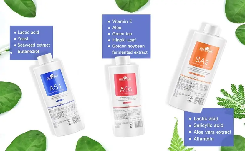 Hydra Facial machine serum 