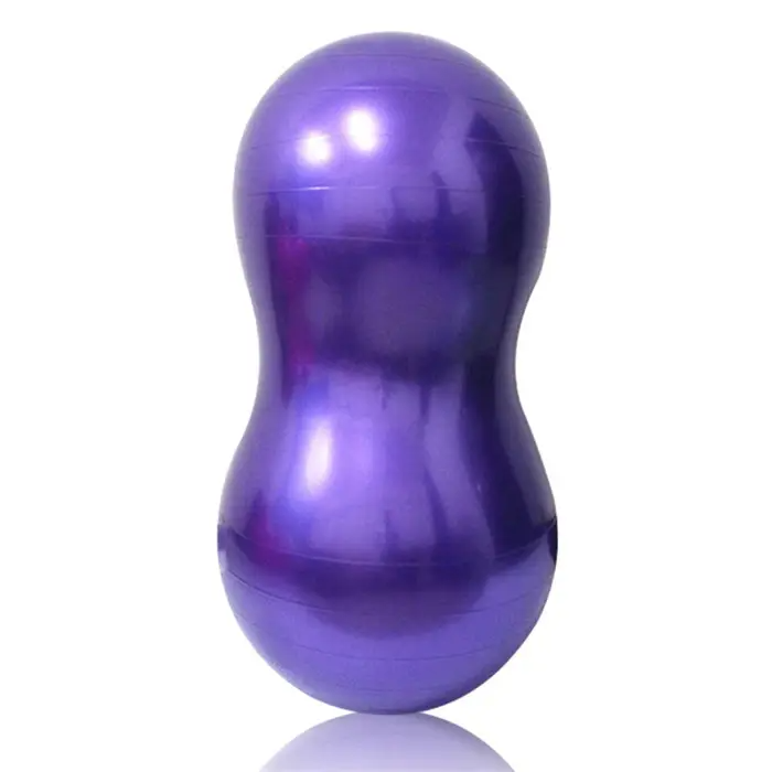 best anti burst peanut shaped gym ball for home 