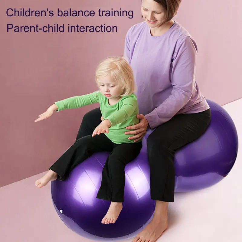 how to use a peanut exercise ball at home 