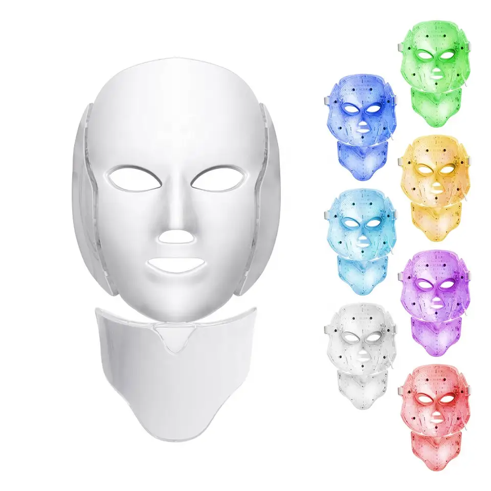7 Color LED Light Therapy Mask 