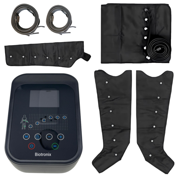 lymphatic drainage therapy with digital control