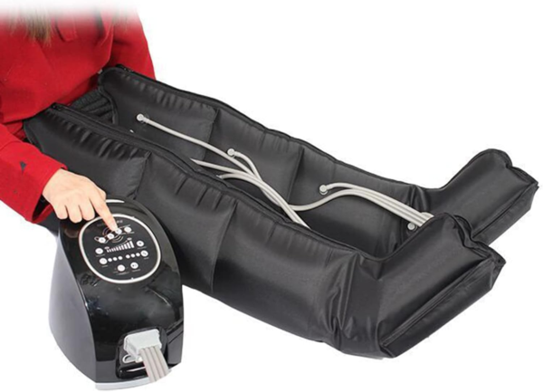Leg compression therapy
