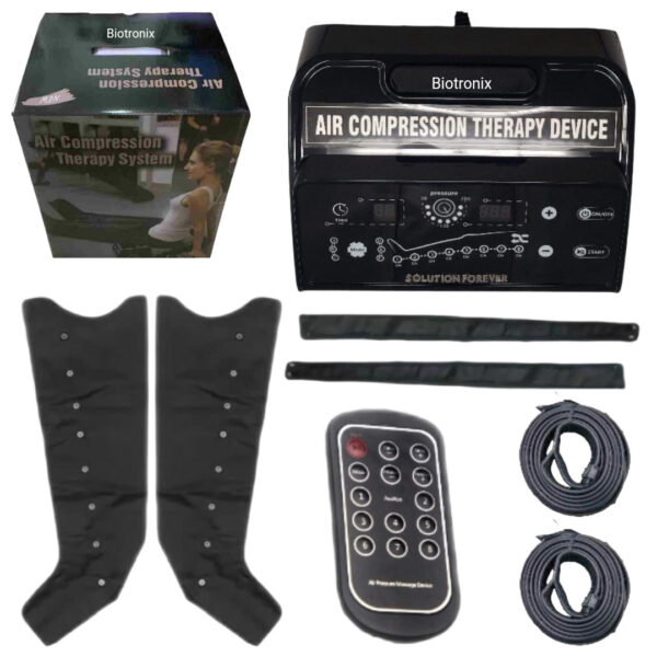 air pressure therapy device for leg circulation