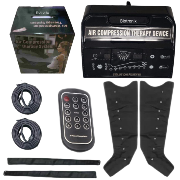 vascular therapy device with 8 compression chambers