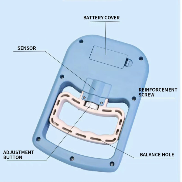 battery-operated hand dynamometer
