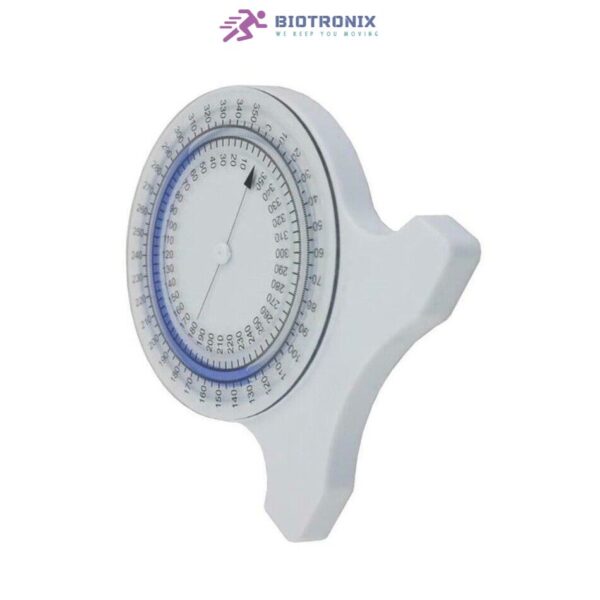 precision bubble inclinometer for clinical mobility testing