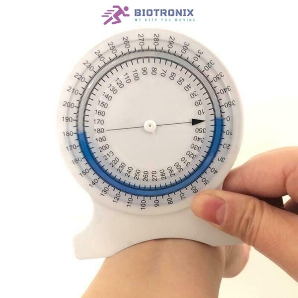 bubble inclinometer with high accuracy for joint flexibility