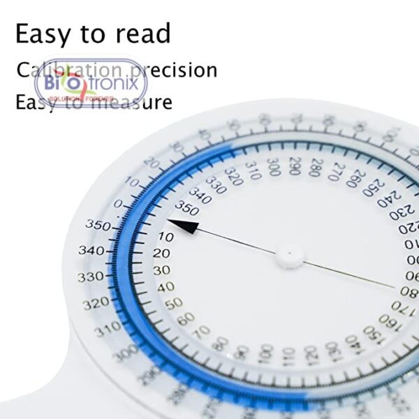flexible bubble inclinometer for physical therapy