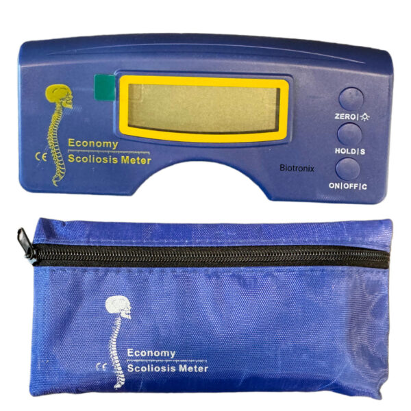 Digital back curvature meter