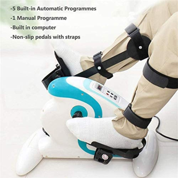 Home Use Leg Exerciser with Electric Motor