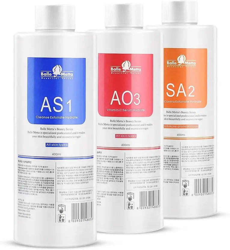 Hydrodermabrasion serum