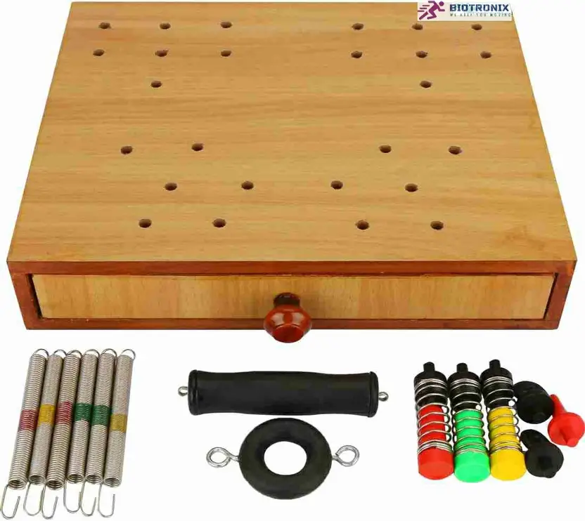 wooden hand rehabilitation kit