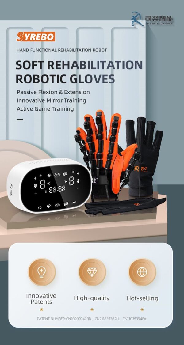 Stroke recovery device for left hand