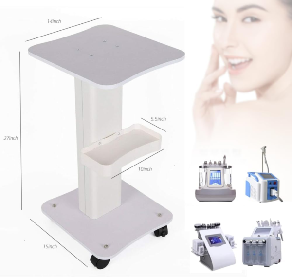 Salon Equipment Stand on Wheels