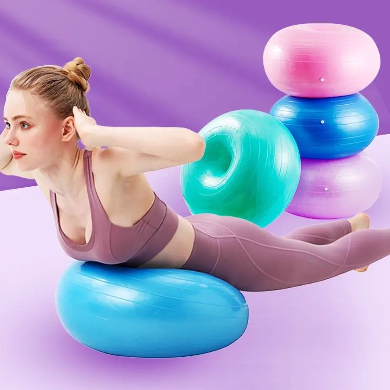 Balance ball for core training