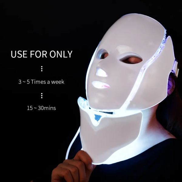 Red and Blue Light Therapy Mask