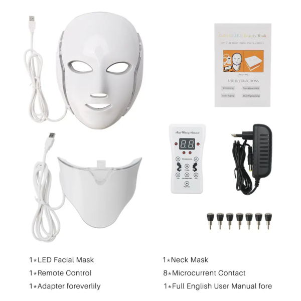 LED Facial Mask for Dermatology Use