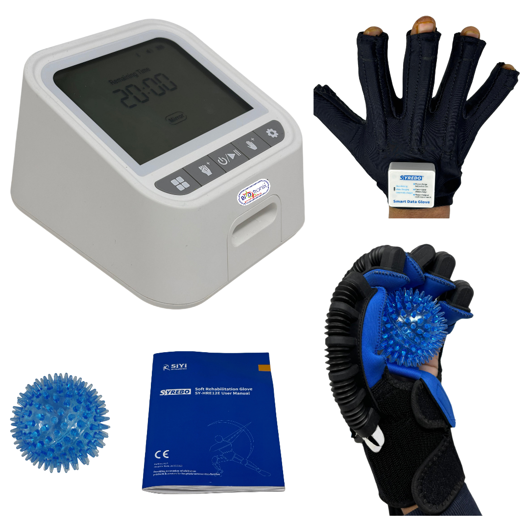 Single hand stroke rehab system