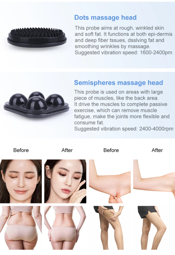 Firming and toning massage machine